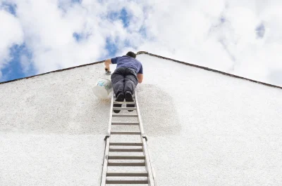 Peinture extérieure à Bletterans — façades et ravalement